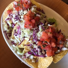 Gluten-free vegan tacos from Native Foods Cafe